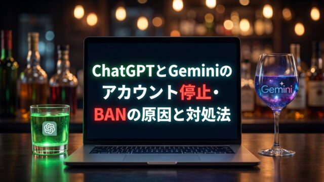 ChatGPTとGeminiのアカウント停止・BANの原因と対処法